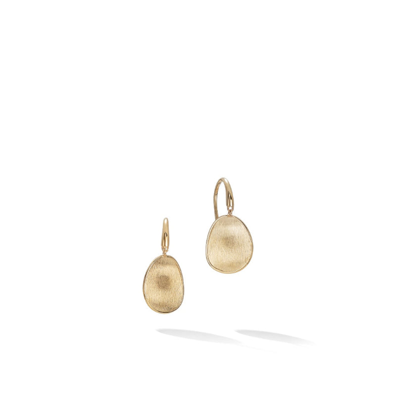 Marco Bicego Lunaria Collection 18K Yellow Gold Petite Drop Earrings