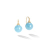 Marco Bicego Africa Boule Collection 18K Yellow Gold French Wire Earrings