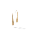 Marco Bicego Lucia Collection 18K Yellow Gold Small Modern Teardrop Earrings