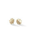 Marco Bicego Petali Collection 18K Yellow Gold and Diamond Flower Stud Earrings
