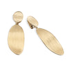 Marco Bicego Lunaria Collection 18K Yellow Gold Elongated Double Drop Earrings