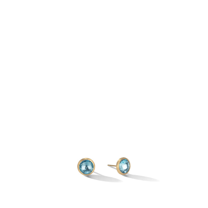 Marco Bicego Jaipur Color Collection 18K Yellow Gold Gemstone Stud Earrings