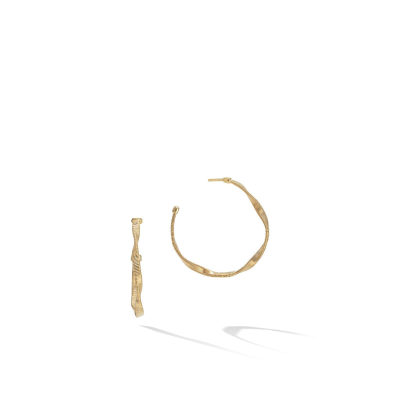 Marco Bicego Marrakech Collection 18K Yellow Gold Small Hoop Earrings
