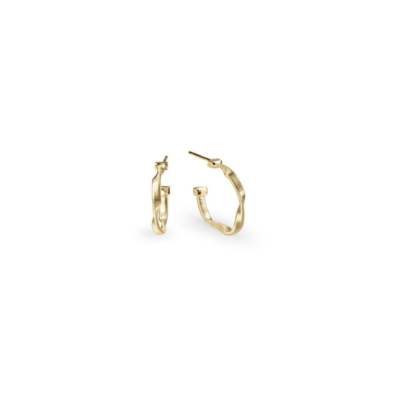 Marco Bicego Marrakech Collection 18K Yellow Gold Petite Hoop Earrings