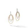Marco Bicego Marrakech Collection 18K Yellow Gold and Diamond Large Concentric Earrings