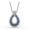 Fana Steal The Spotlight Sapphire and Diamond Pendant