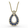 Fana Steal The Spotlight Sapphire and Diamond Pendant