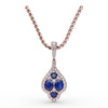 Fana Precious Sapphire and Diamond Pendant