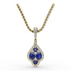 Fana Precious Sapphire and Diamond Pendant