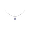 Fana Love Knot Sapphire and Diamond Pendant