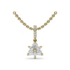 Fana Trio Stud with Marquise Diamond Pendant