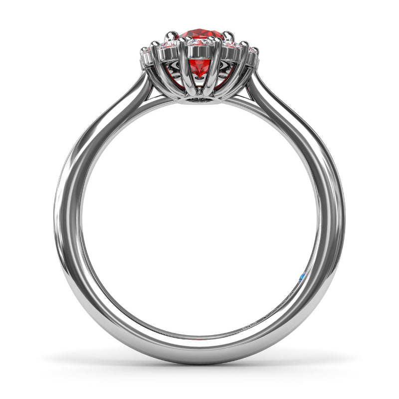 Fana Dazzling Ruby and Diamond Ring