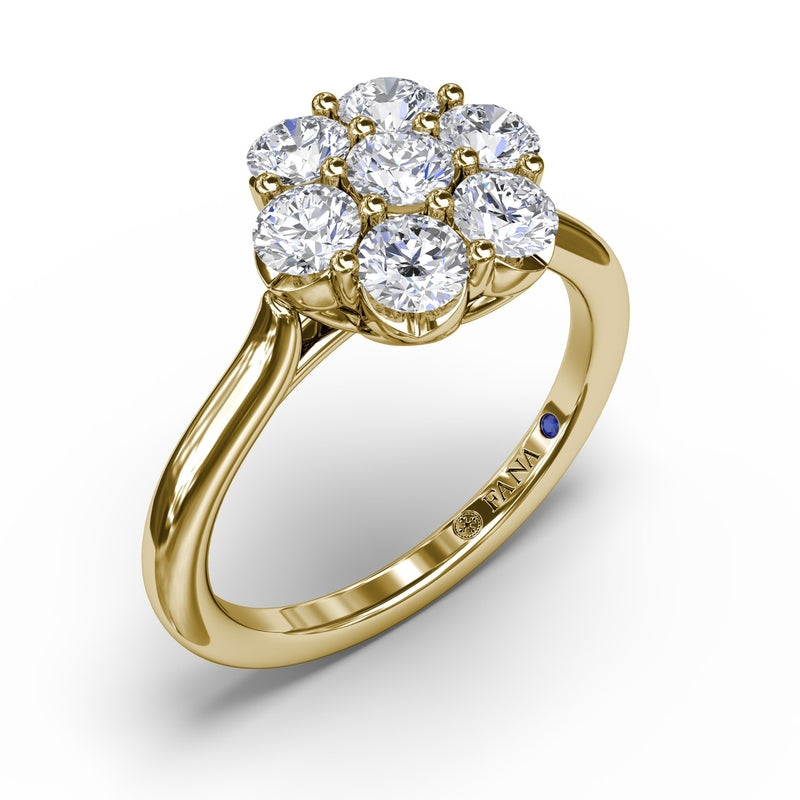 Fana Floral Diamond Ring