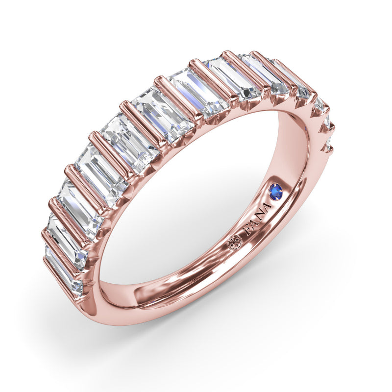 Fana Straight Baguette Diamond Band