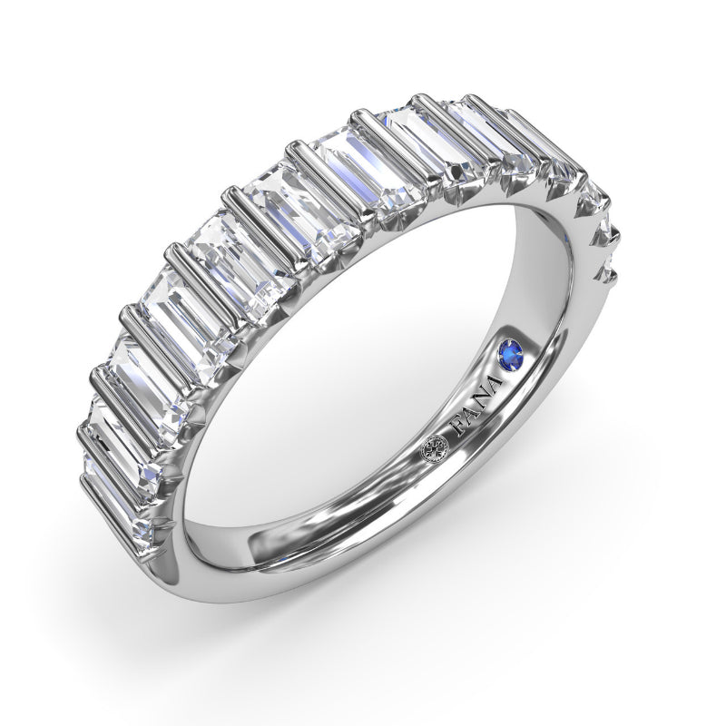 Fana Straight Baguette Diamond Band