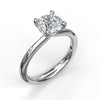 Fana Timeless Round Cut Solitaire Engagement Ring