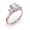 Fana Three Stone Beauty Diamond Engagement Ring