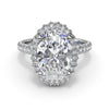 Fana Opulent Halo Diamond Engagement Ring