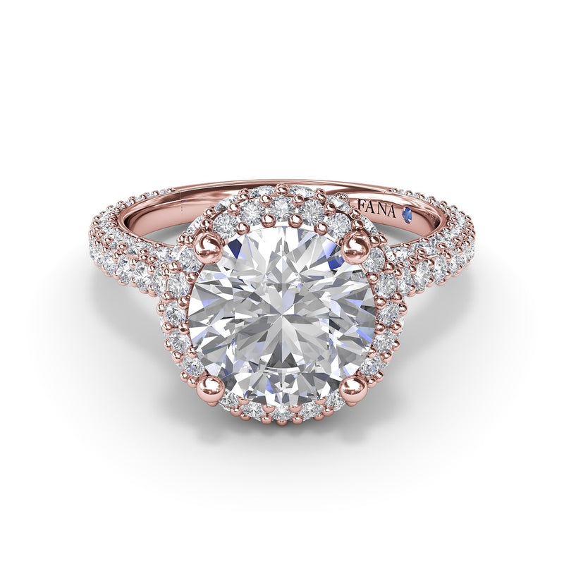 Fana Diamonds Galore Halo Engagement Ring