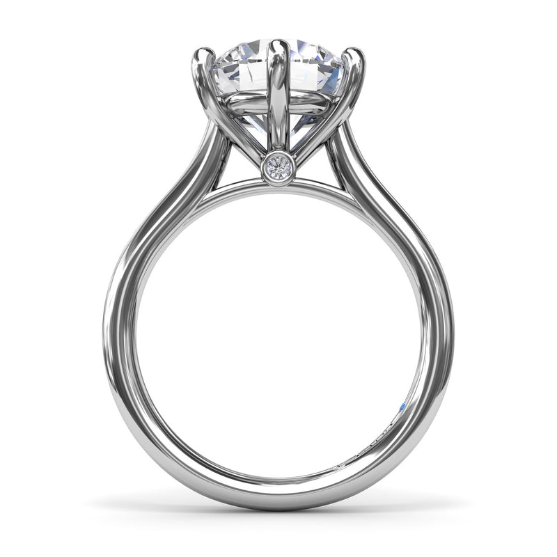 Fana Six Prong Diamond Engagement Ring