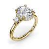 Fana Diamond Halo Engagement Ring