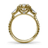 Fana Marquise Baguette Diamond Engagement Ring