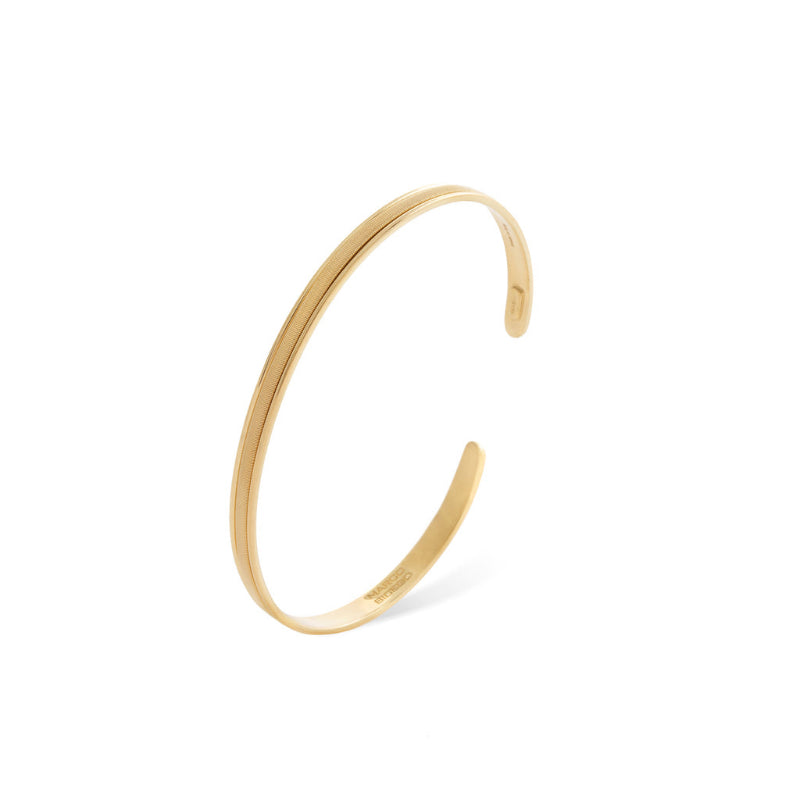 Marco Bicego Uomo Collection 18K Yellow Gold Coil Cuff Bracelet