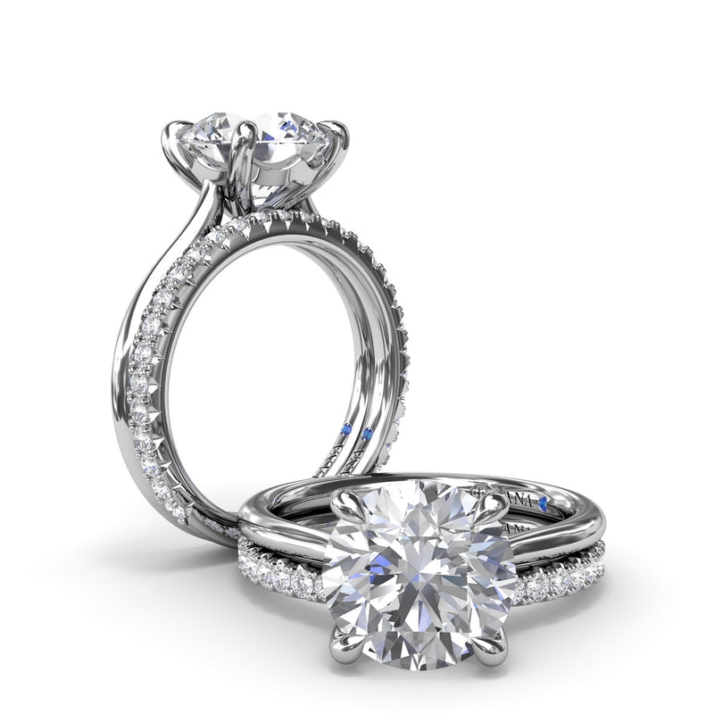 Fana Precious Solitaire Diamond Engagement Ring