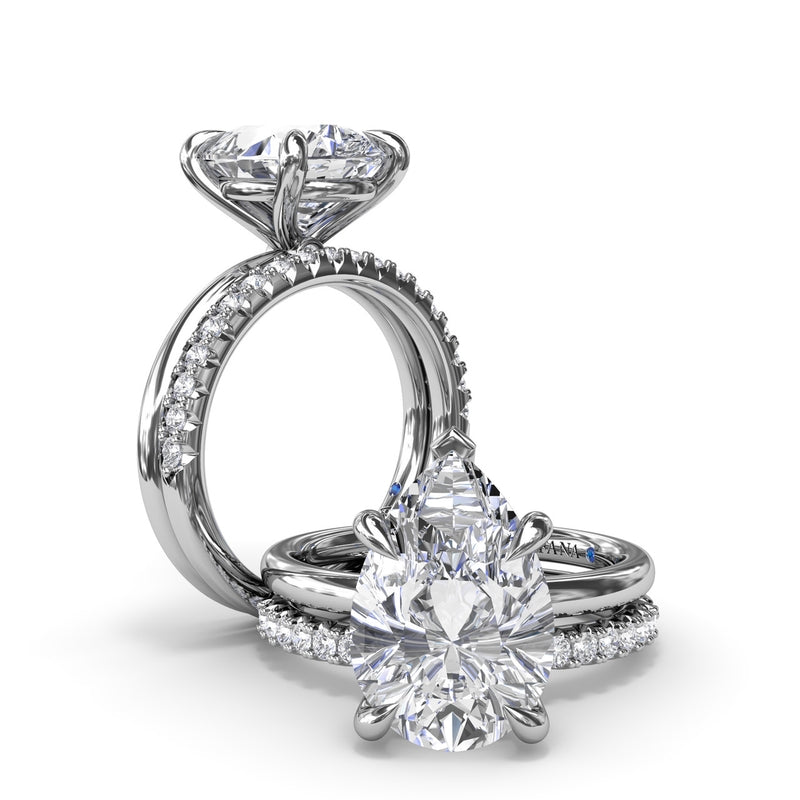 Fana Five Prong Engagement Ring