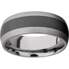 Lashbrook Black Tungsten Men's Wedding Band