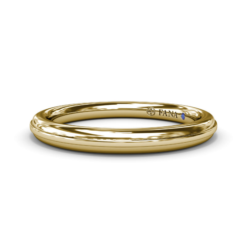 Fana Two-Toned Wedding Band