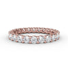 Fana Chunky Shared Prong Eternity Band