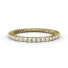 Fana Classic Round Shared Prong Eternity Band