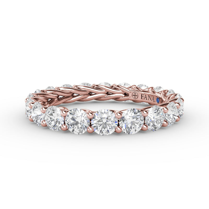 Fana 2.54ct Woven Eternity Band