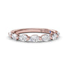 Fana Angelic Oval Diamond Band