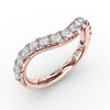 Fana French Pave Set Contour Diamond Band