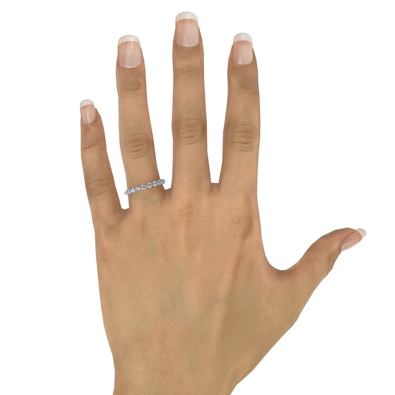 Fana Single Prong Diamond Band