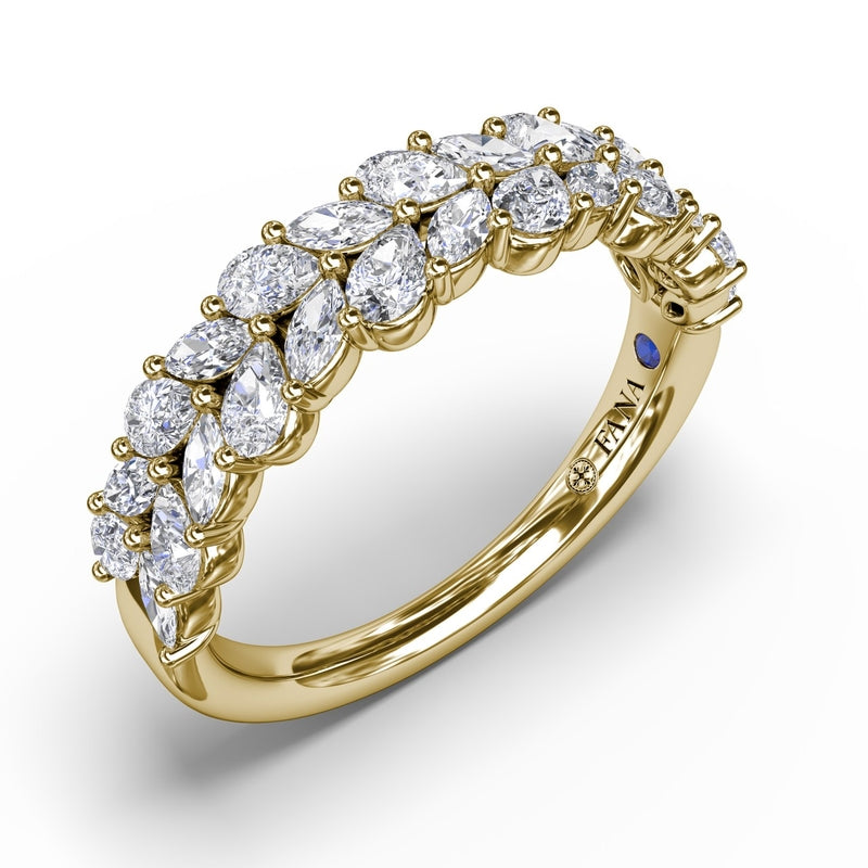 Fana Marquise Cluster Diamond Ring