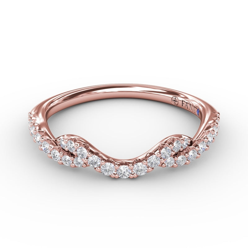 Fana Curved Diamond Ring