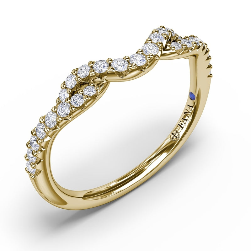 Fana Curved Diamond Ring