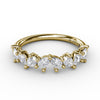 Fana Pear Cluster Diamond Ring