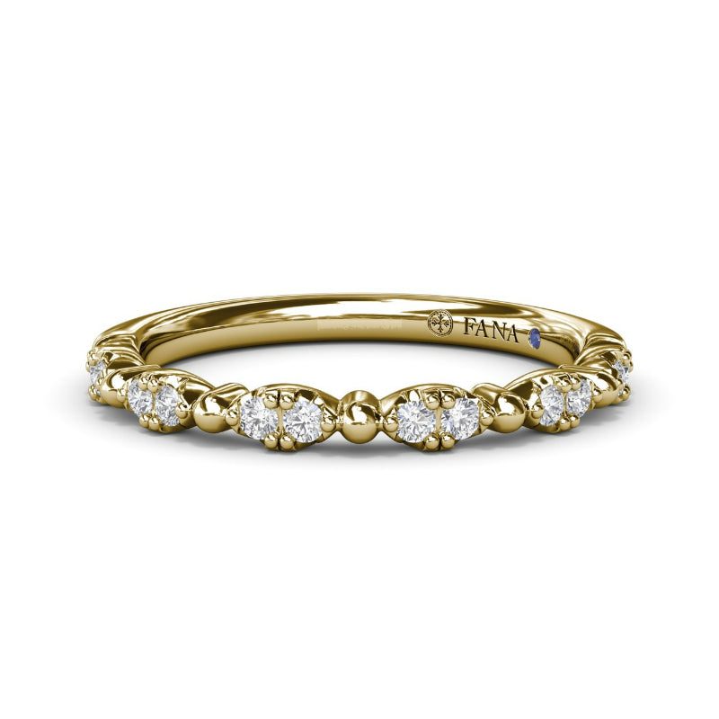 Fana Floating Shared Prong Diamond Band