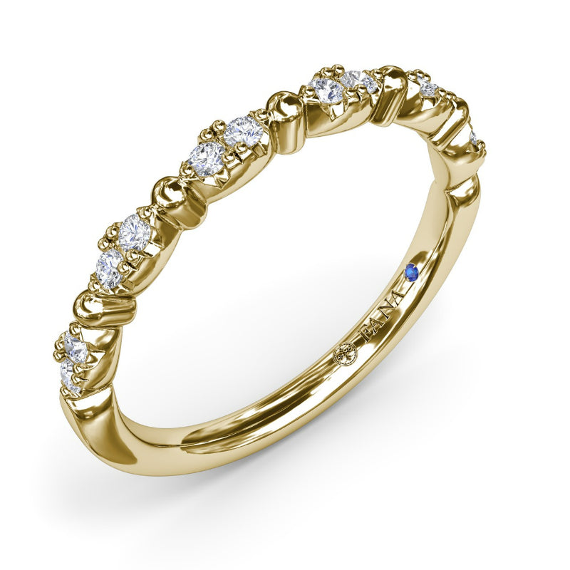 Fana Floating Shared Prong Diamond Band