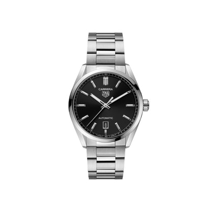 TAG Heuer Carrera Calibre 5 Automatic Mens Black Steel Watch