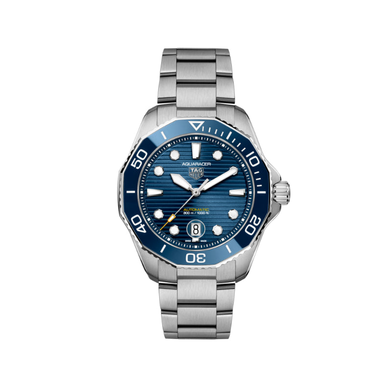 TAG Heuer Aquaracer Calibre 5 Automatic Mens Blue Steel Watch