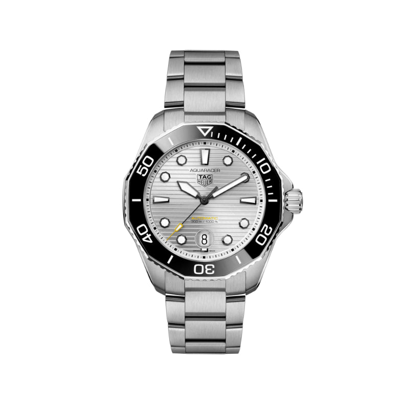 TAG Heuer Aquaracer Calibre 5 Automatic Mens Silver Steel Watch