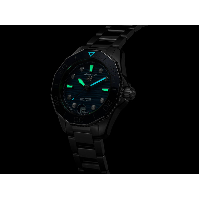 TAG Heuer Aquaracer Calibre 5 Automatic Ladies Blue Steel Watch