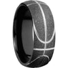 Lashbrook Black Zirconium 8mm Men's Wedding Band