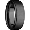 Lashbrook Black Zirconium 8mm Men's Wedding Band