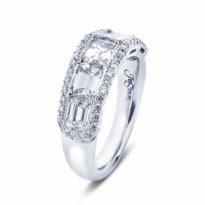 JB Star Platinum Anniversary Wedding Band - 5327-010